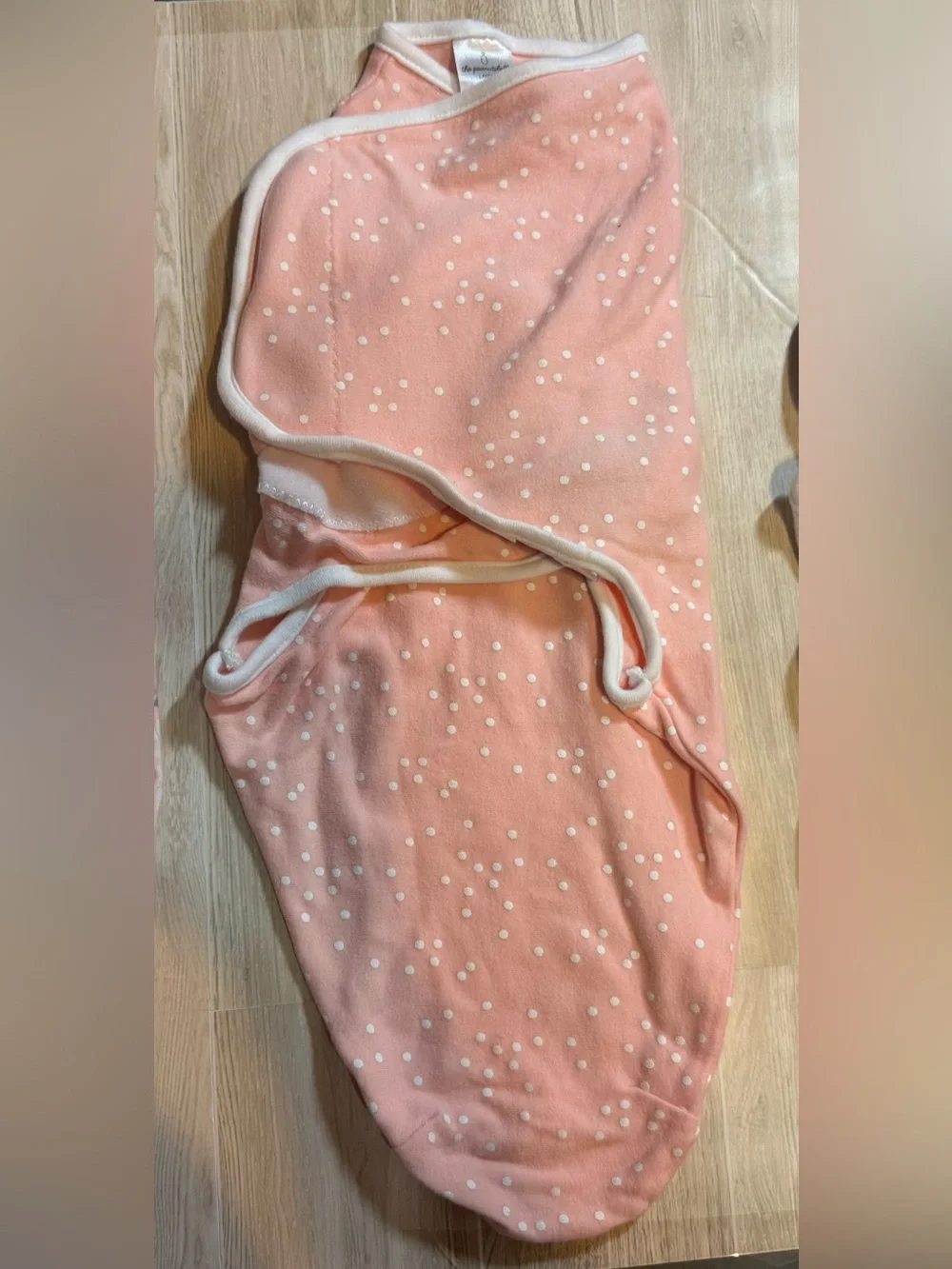 The Peanutshell Set of 3 Baby Swaddle Soft Pink Theme S/M 0-3M